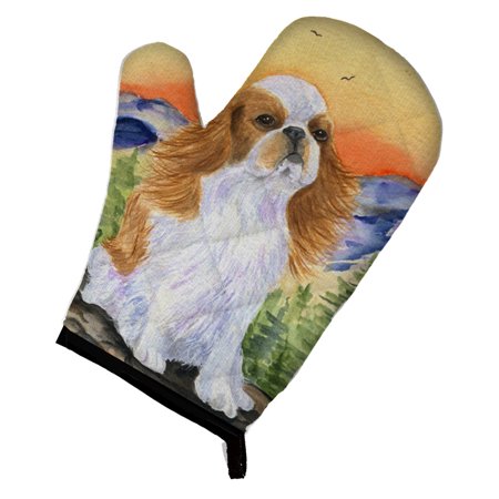 

Carolines Treasures SS8311OVMT English Toy Spaniel Oven Mitt Large multicolor