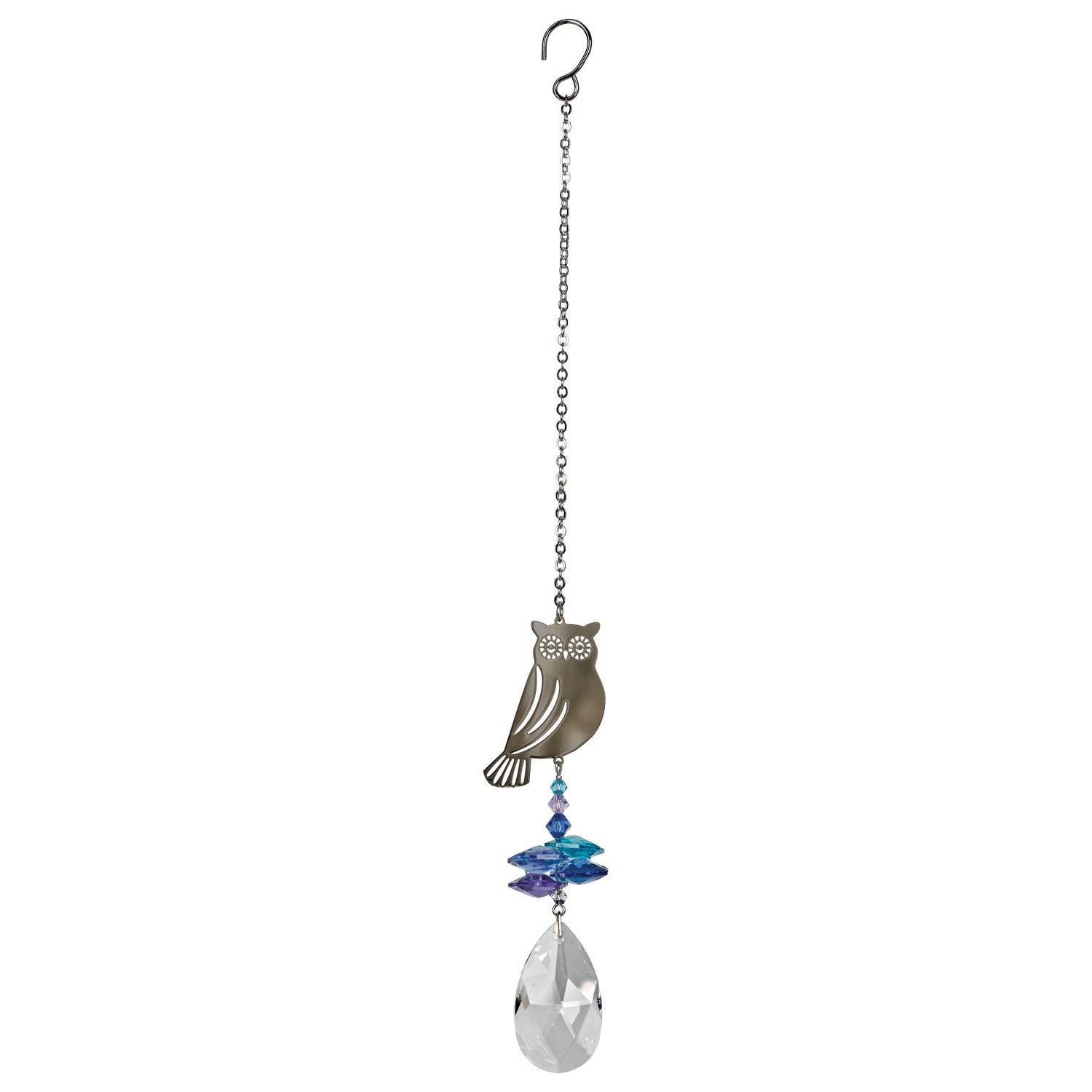 Woodstock Chimes Crystal Guardian Angel Suncatcher – Aurora Borealis Crystal, CGAB, New In Box