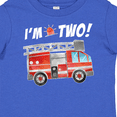 thumbnail image 4 of Inktastic I'm 2 Fire Truck 2nd Birthday Boys or Girls Baby T-Shirt, 4 of 5