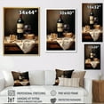 thumbnail image 4 of Designart "Full-Bodied Barolos" Wine Floater Framed Wall Art Living Room, 4 of 5