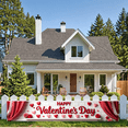 thumbnail image 5 of LUUFILx Valentine's Day Celebration Backdrop Heart Decorations Photography Props Romantic Party Supplies Banner Background Wedding Decor, 5 of 8