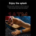 thumbnail image 2 of Smart Watch, Fitness Tracker, Heart Rate Monitor, Black, 2 of 5