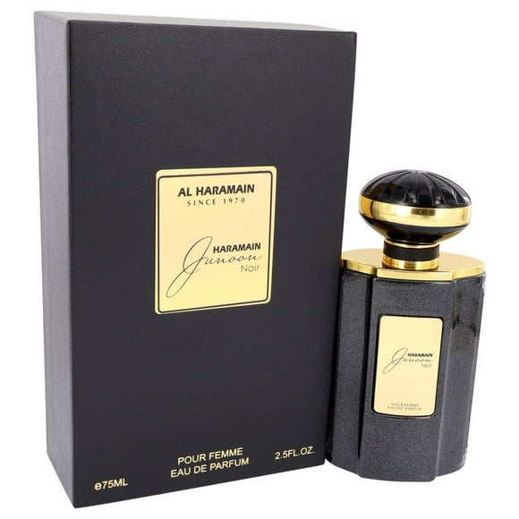 Al Haramain Junoon Noir par Al Haramain Eau de Parfum Spray 2,5 oz Pack de 2