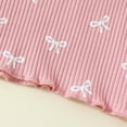 thumbnail image 5 of 2T Girl Clothes Summer Kids Girl Clothes Heart Print Short Sleeve Top and Shorts Cute Girl Summer Outfits Short Set, 5 of 9