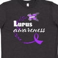 thumbnail image 4 of Inktastic Lupus Awareness Butterfly Ribbon Youth T-Shirt, 4 of 5