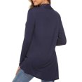 thumbnail image 2 of Guardurnaity Abrigo de otoño de punto de manga larga de color sólido para mujer Prendas para la parte del cuerpo Azul marino L Guardurnaity AP003365-23, 2 of 6