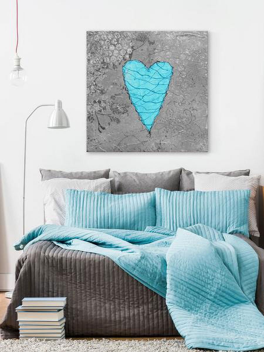 "Heart Found" Painting Print on Wrapped Canvas