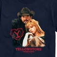 thumbnail image 3 of Yellowstone - Rip And Beth Montana Valentine - Men's Short Sleeve Graphic T-Shirt, 3 of 6