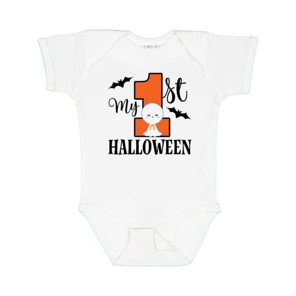 Inktastic First Halloween Baby Boys or Girls Baby Bodysuit