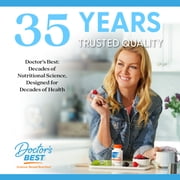 Doctors Best Biotin, Non-GMO, Vegan, Gluten Free, Supports Hair, Skin, Nails, 10,000 mcg, 120 Veggie Caps