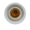 thumbnail image 2 of Unique Bargains 2 Pcs Adaptateur Convertisseur de Douille d'Ampoule GU10 à E12 Blanc, 2 of 2