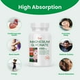 thumbnail image 4 of VHC Pure Magnesium Glycinate 1000mg 240 Capsules, Sleep Stress Nerves Relief, Bone Energy Muscle Support, Heart Metabolism, 4 of 9