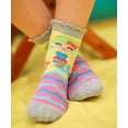 thumbnail image 5 of Jefferies Socks Girls Mermaid Pattern Fashion Crew Socks 6 Pack, 5 of 7