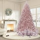 thumbnail image 2 of Yeshouse Árbol de Navidad Artificial preencendido, hojalde falso árbol de Navidad con luces LED blancas calientes, soporte de Metal y 288 puntas de rama para el hogar, la oficina, 2 of 7
