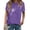 J_Purple, variant on TWZH Womens Dandelion Graphic Solid Pullover Crewneck Short Sleeve Tee Shirt