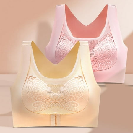 

2pcs Women Bra 2 in 1 Cross-correction Push-up Underwear Shockproof Bra Leisure Sports Bra Women Padded Cup Bra Female Workout Bra Lady Racerback Bras Yoga Bra