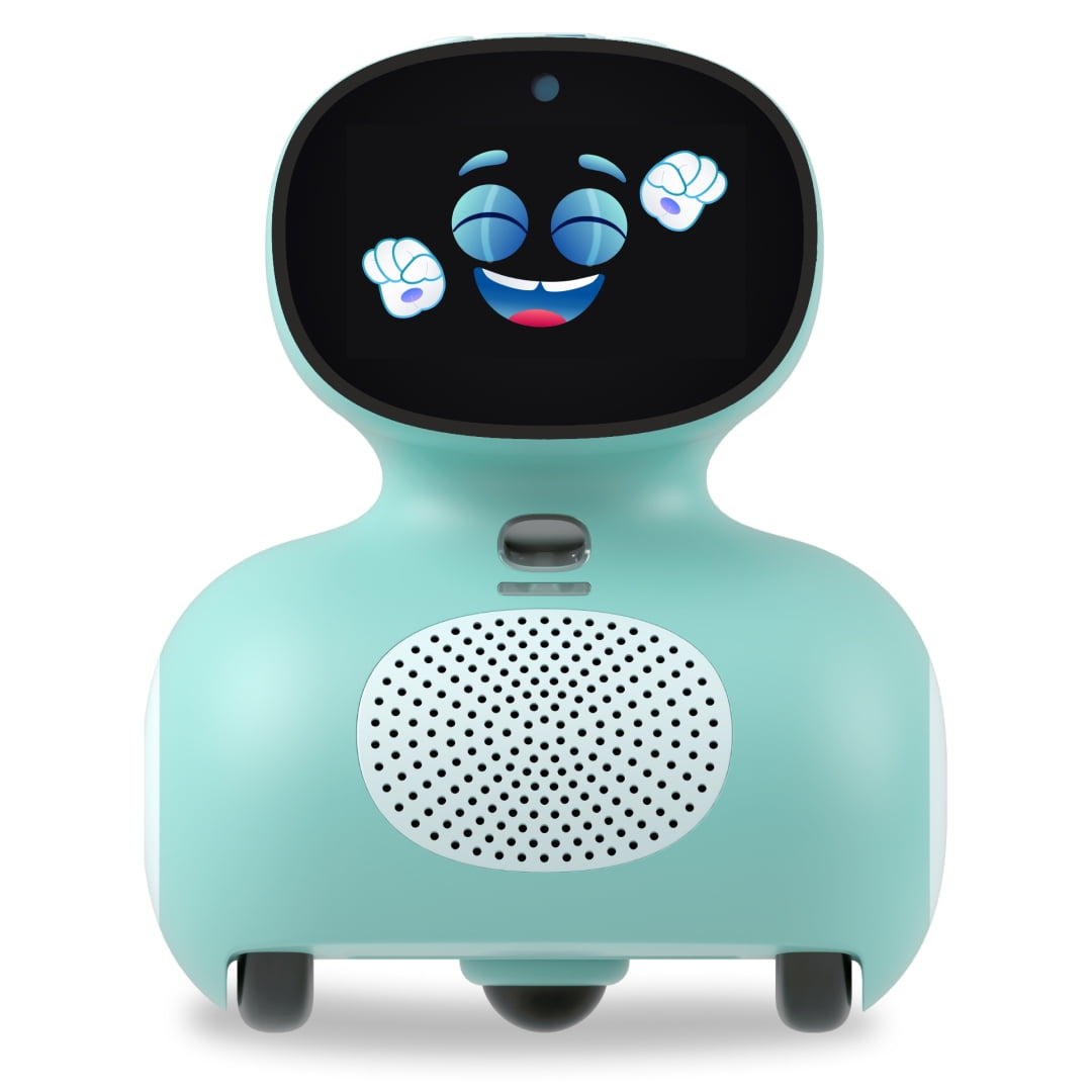 Miko Mini Safety-First AI Robot for Kids – Games, Stories & Learning Ages 5–10 | Blue