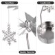 thumbnail image 2 of Juego de candelabros románticos de hierro forjado, soporte giratorio de metal para velas, decoración de escritorio., 2 of 7