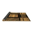 thumbnail image 2 of Ahgly Company Indoor Rectangle Abstract Brown Modern Area Rugs, 7' x 10', 2 of 4