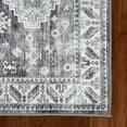 thumbnail image 5 of Tzou Persian Area Rug 8x10 Large Vintage Door Mat, Non Slip Floor Cover fo Living Room Nursery Room, Grey, 5 of 8