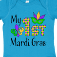 thumbnail image 4 of Inktastic My 1st Mardi Gras with Mask Boys or Girls Baby Bodysuit, 4 of 5