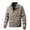 Khaki, variant on Vedolay Winter Coats for Men 2023 Fall Open Front Ribbed Cardigan Jackets with Pockets Black,XL