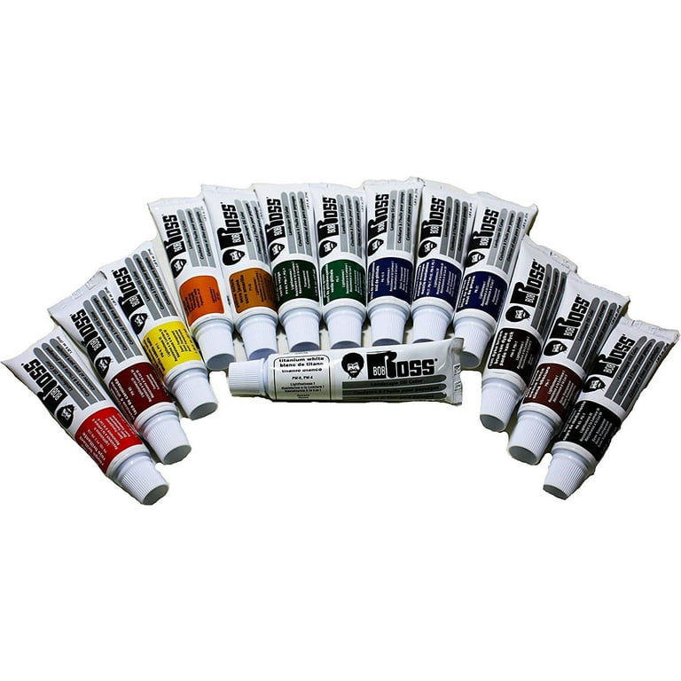 Fantastory Acrylic Paint Set 36 Colors(2oz/60ml) w/ 12 Brushes, Pro Craft  Thick Paint Kits. 