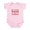 Petal Pink, variant on CafePress - Promoted Grandpa Body Suit - Baby Light Bodysuit, Size Newborn - 24 Months