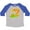Heather and Royal, variant on Inktastic Happy Dinosaur Second Birthday-green Boys or Girls Toddler T-Shirt