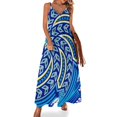 thumbnail image 1 of Vestido sin mangas Wind Spirit, vestido de fiesta de noche de verano, traje de mujer, 1 of 7