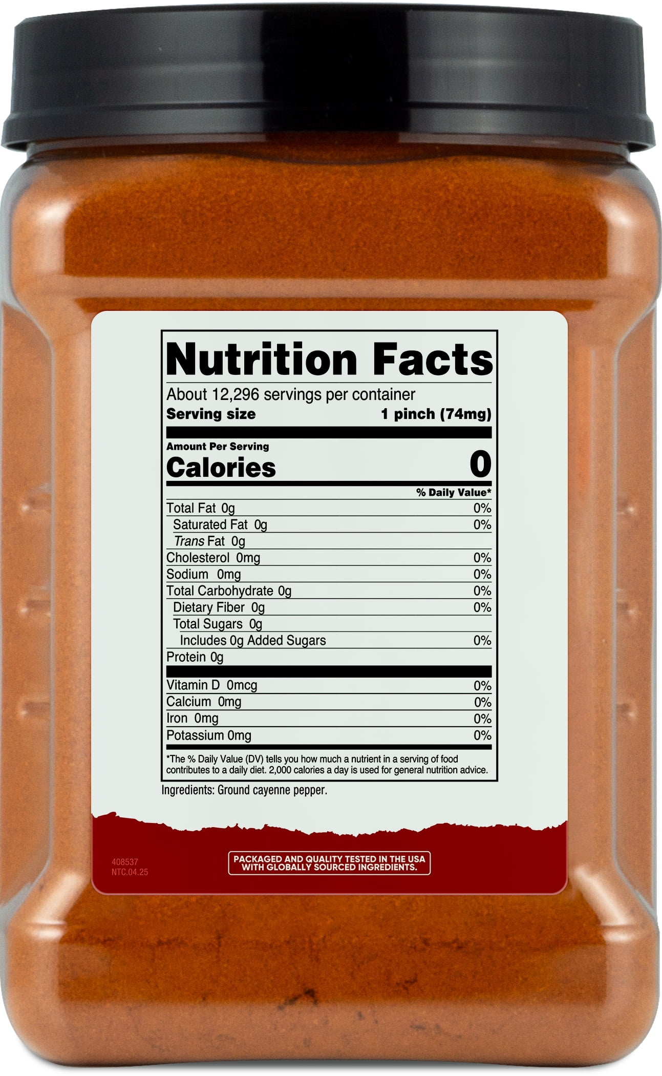 Nutricost Cayenne Pepper (Ground Red Pepper Powder) 60,000 Heat Units - Vegan, Gluten-Free, GMO-Free