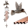 thumbnail image 2 of Chime Decoration Butterfly Bird Wind Chimes Outdoor Hanging Decor, 2 of 8