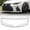 White, variant on Stay Tuned Performance Front Bumper Lip For 2021-2025 Lexus IS350 IS500 F-Sport V-Style Painted Black