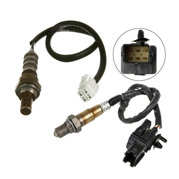 Maxfavor 2Pcs O2 Oxygen Sensor for Subaru Forester Impreza 2002-2000 2.5L H4 Upstream & Downstream