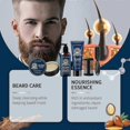 thumbnail image 3 of Men's Sandalwood Beard Care Set Nourishes And Restores Hair And Shavings, 3 of 3