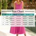 thumbnail image 3 of Women Summer Dresses Plus Size, Woman Fashion Comfortable Summer Solid Color Pocket Sleeveless Round-Neck Dress(Mint Green,XL), 3 of 8
