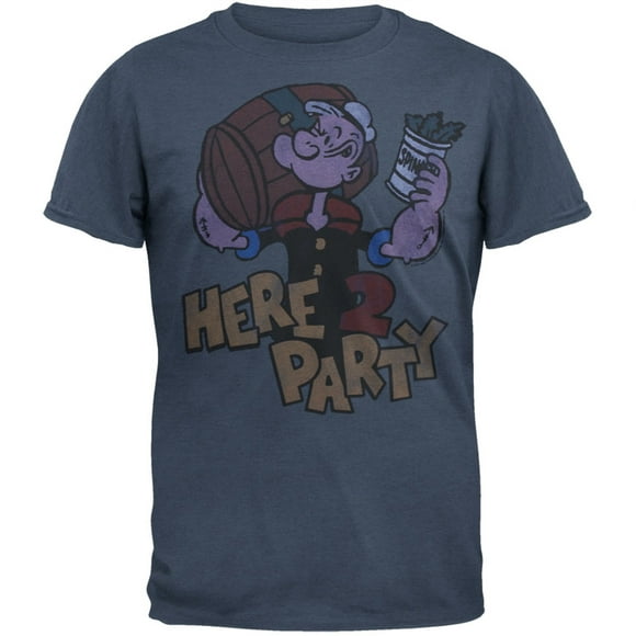 Popeye - Ici 2 Partie T-Shirt Doux