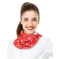 thumbnail image 2 of CBC Crown Women's Christmas Theme Lightweight Soft Silk Feeling Scarf 35" x 35" or 21" x 21", 2 of 7