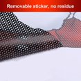 thumbnail image 4 of 2 Pcs Santa Claus Car Rear Window Sticker Decal- 3D Cartoon Christmas PVC Sticker Removable Waterproof Xmas Window Wall Cling 12.6" × 9.8" Xmas Decal for Indoor Outdoor Decoration (Left & Right), 4 of 6