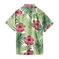 thumbnail image 5 of Yiaimeir Men's Vintage Button Down Bowling Shirts Short Sleeve Summer Beach Shirt，Size M-3XL, 5 of 5
