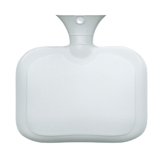 sweethay Bolsa de agua caliente para el cuerpo para hombres y mujeres, calentador portátil recargable para manos y pies, calentador para espasmos Suministros térmicos gris claro sweethay HA071786-01