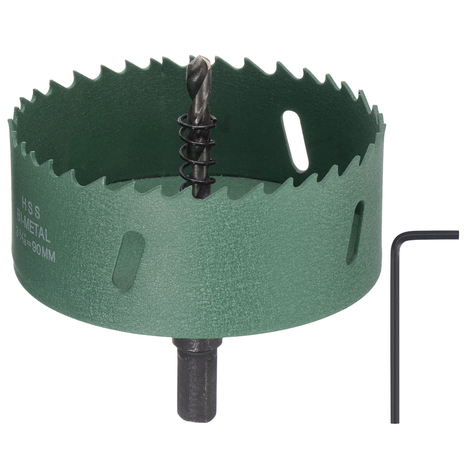 Uxcell BiMetal Hole Saw High Speed Steel Hole Cutter Tool for Metal