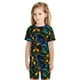 thumbnail image 5 of Balery Retro Truck Conjunto de Pijama Infantil de Manga Corta con Estampado – Ropa de Dormir de Algodón Suave-Medium, 5 of 5
