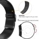 thumbnail image 4 of Reloj de Pulsera Correa Ajustable de Malla de Acero Inoxidable de 24 Mm para Spartan HR 7/D5i ANGGREK  Otros, 4 of 8