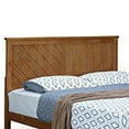 thumbnail image 3 of Full Size Anti Skid Wooden Bed Frame with Headboard, Natural Brown- Saltoro Sherpi, 3 of 5