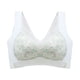 thumbnail image 3 of Gibobby Sujetador sin anillo de para mujer, ropa interior de, sujetador deportivo transpirable de realce para dormir Brasier estraple para mujer(Blanco,M), 3 of 4