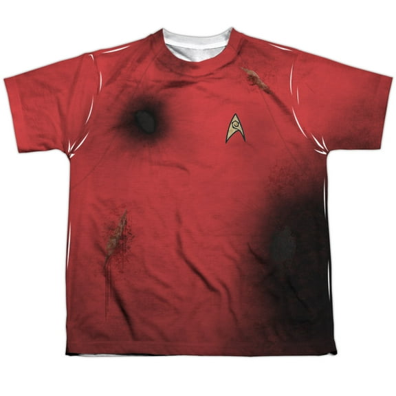 Star Trek - Tos Dead Red - Youth Short Sleeve Shirt - Small
