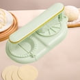 thumbnail image 1 of Fabricante De Bolas De Masa Hervida Máquina para hacer bolas de masa hervida Molde para bolas de masa hervida Empanada Maker Prensa DIY Automático Verde, 1 of 8