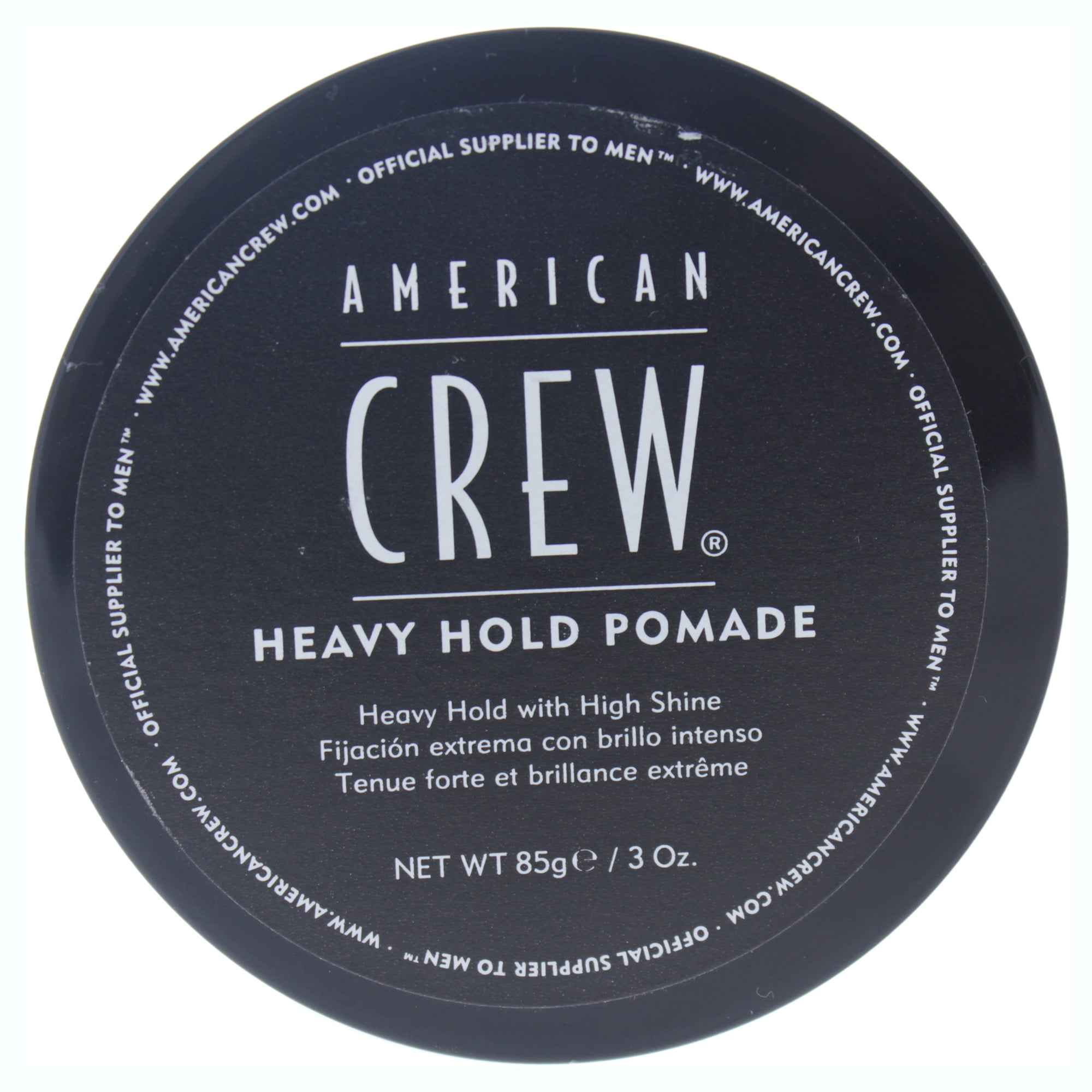Heavy Hold Pomade by Crew for Men - 3 oz Pomade