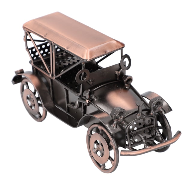 Coleccionable Vintage, Adorno De Modelo De Automóvil Clásico Retro, Colecciones De Decoración Artesanal De Diseño Industrial, Para Exhibición En La Oficina Y El